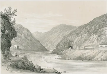 Malerische Ansichten zum Andenken an die Eröffnung der Bahnstrecke von Cilli bis Laibach